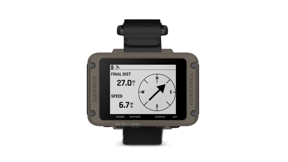 Garmin Foretrex 901 Ballistic Edition, Wrist-Mounted GPS Navigator with Strap, 010-02760-00