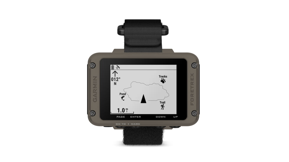 Garmin Foretrex 901 Ballistic Edition, Wrist-Mounted GPS Navigator with Strap, 010-02760-00