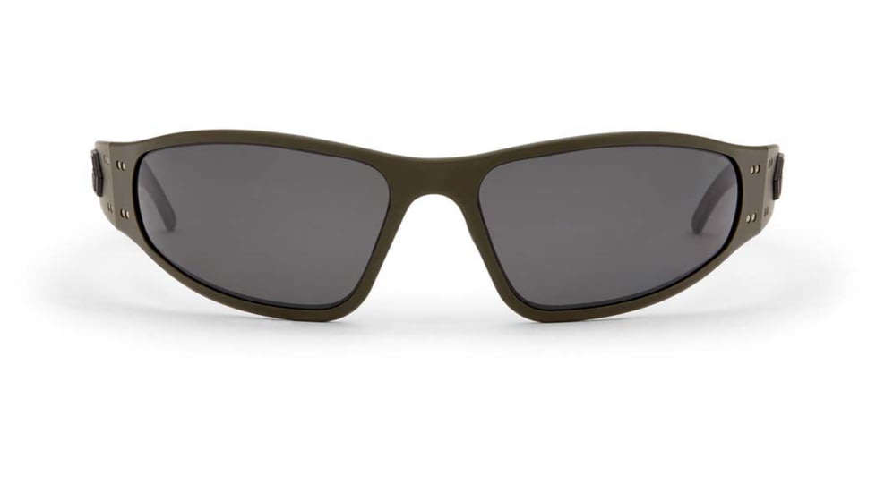 Gatorz Wraptor Sunglasses, Grey Polarized Lens, Cerakote OD Green Frame, WRACOG01P