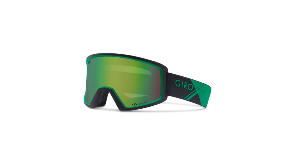 Giro Blok Goggles, Field Green Sporttech/Vivid Emerald, Large, 7083118
