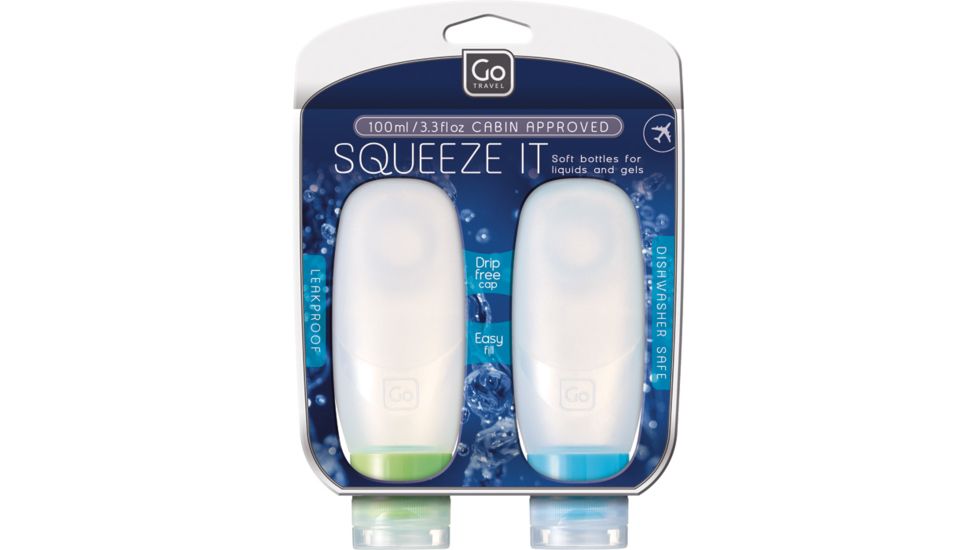 Go Travel Squeezy Bottles — CampSaver