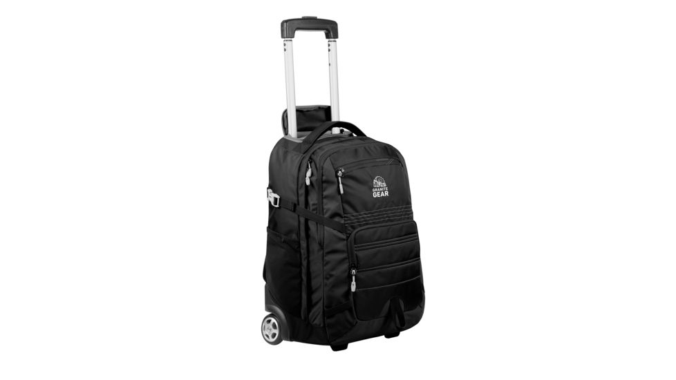 Granite Gear Haulsted Wheeled Backpack, Black, 1000033-0001