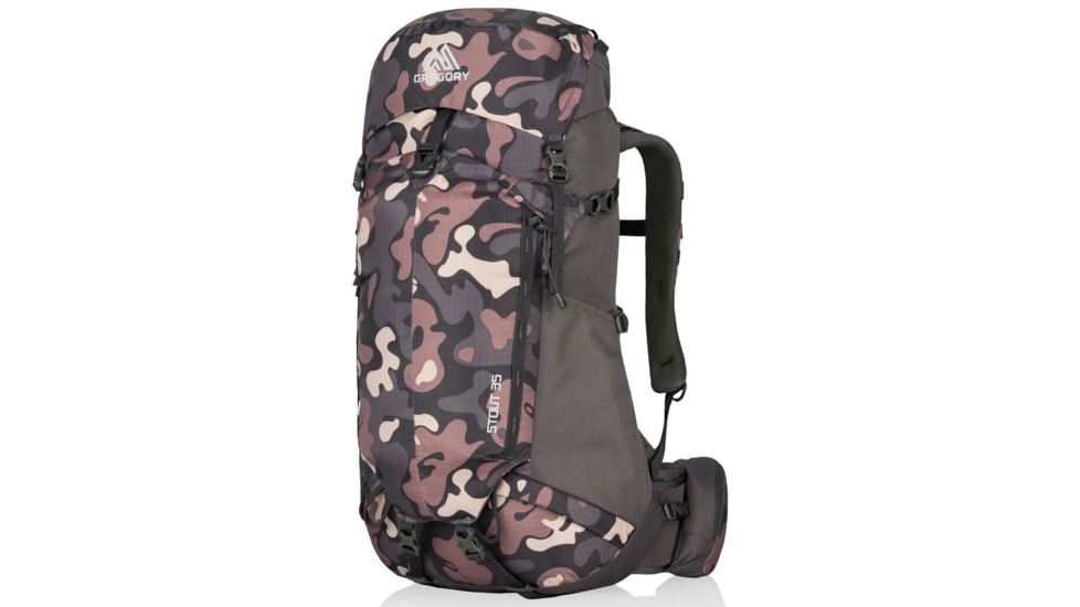 Gregory Stout 45 Backpack, Large, 2929 cu in / 48 L, Mojave Camo, 26J02037