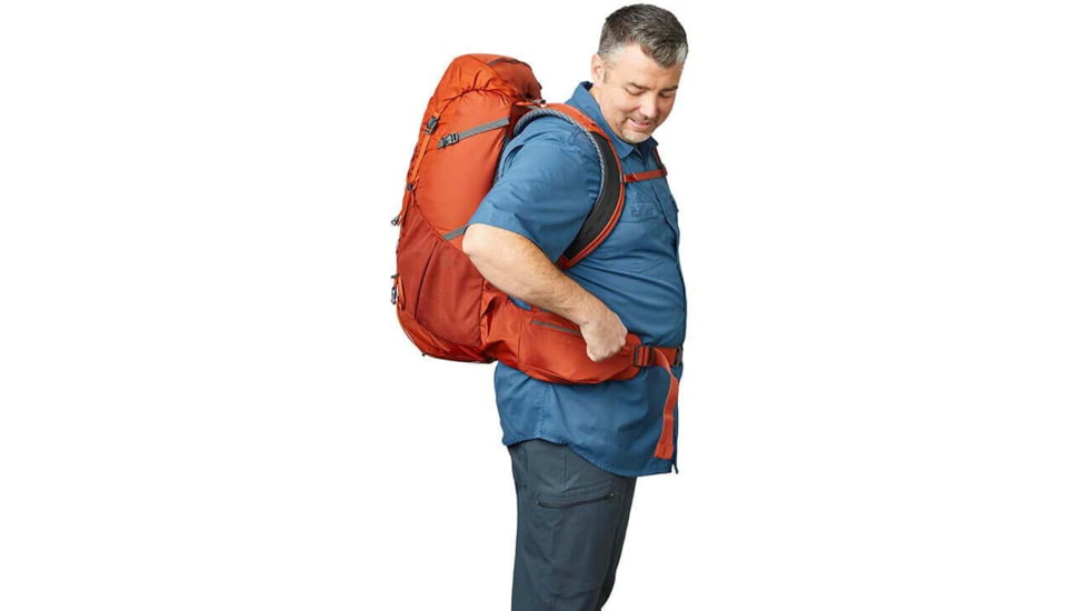 Gregory Stout 45 Backpack, One Size, 2746 cu in / 45 L, Spark Orange, 139261-0626