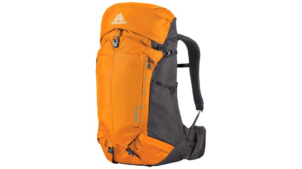 Gregory Stout 45 Backpack, Large, 2929 cu in / 48 L, Maple Orange, 650220557