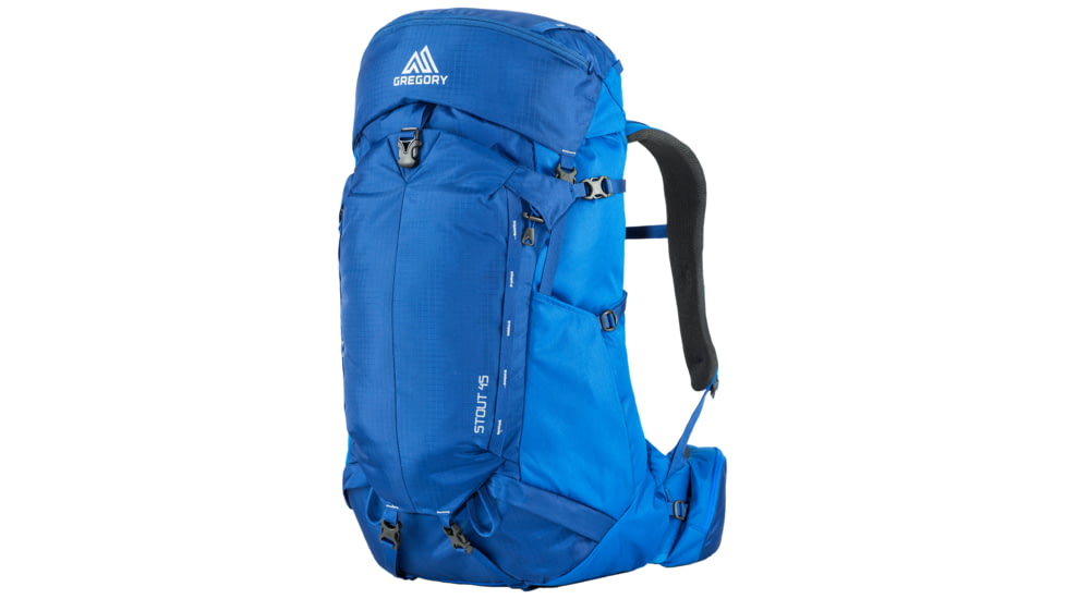 Gregory Stout 45 Backpack, Medium, 2746 cu in / 45 L, Marine Blue, 650231531