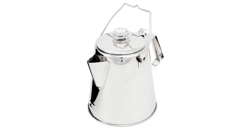GSI Glacier Stainless Steel 8 Cup Percolator, 65008