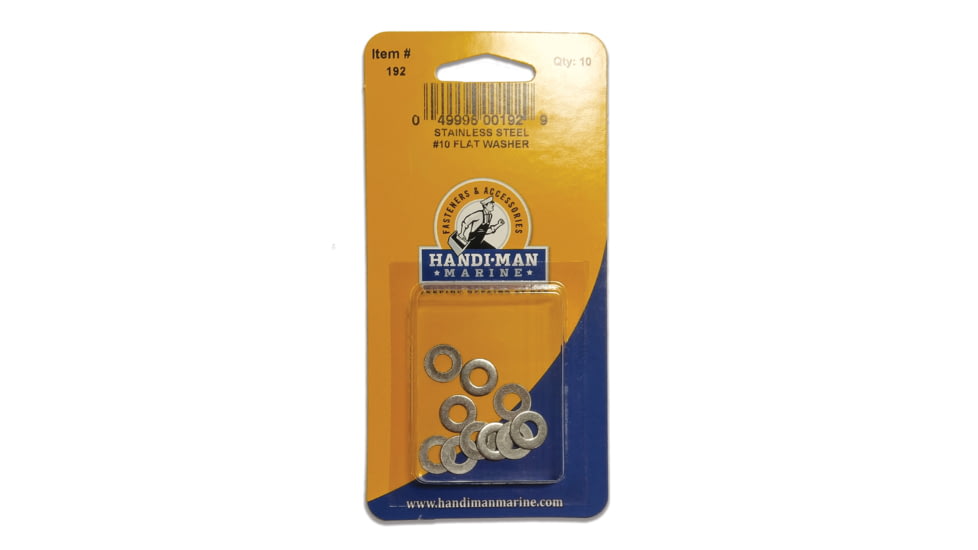 Handi Man Marine Stainless Steel Flat Washer — Campsaver 