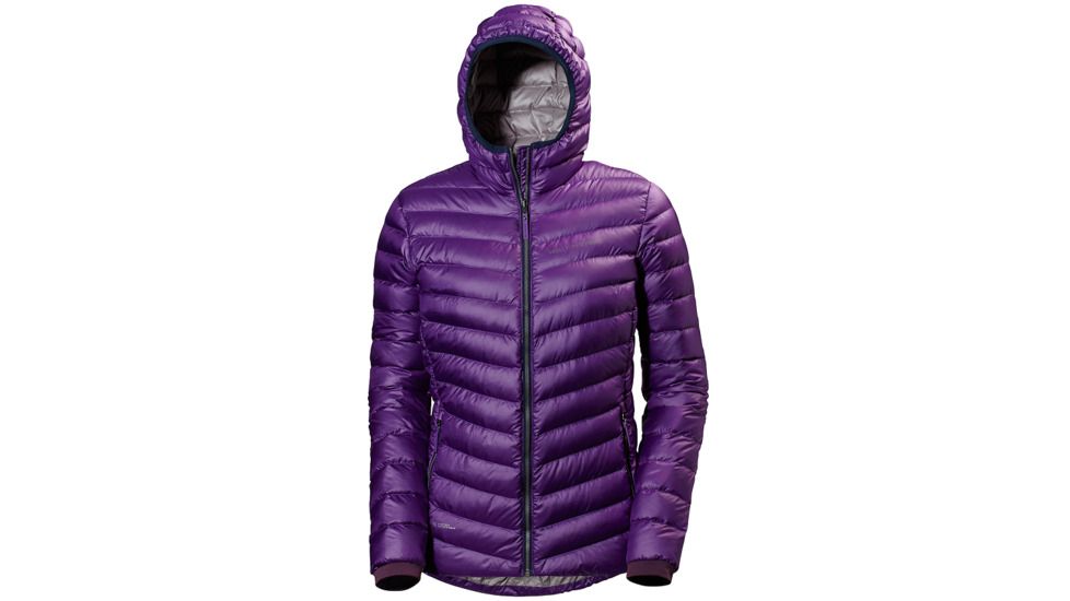 Helly Hansen Verglas Hooded Down Insulator Jacket - Women's-Sunburned Purple-Large