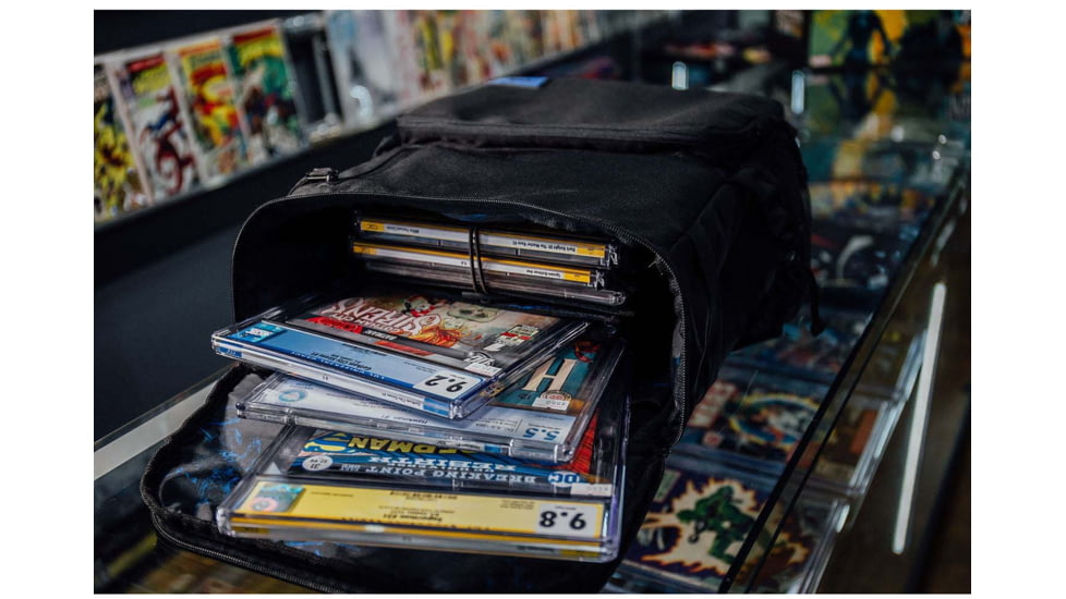 Hex X Jim Lee Comic Book Collector Backpack, Black, HX2689-BLCK
