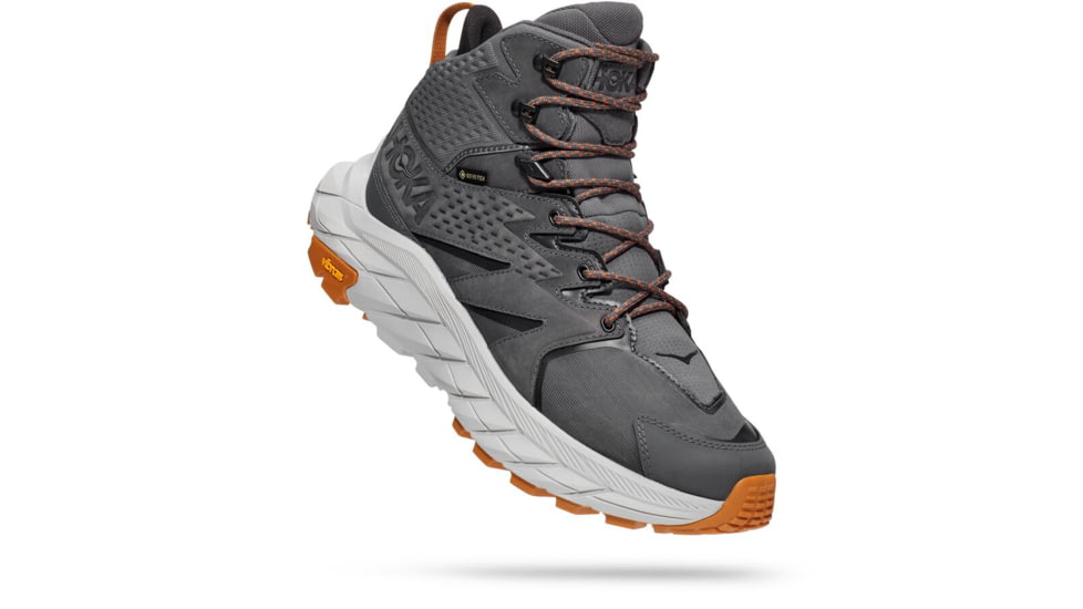 Hoka Anacapa Mid GTX Hiking Shoes - Mens, Castlerock / Harbor Mist, 07.5D, 1122018-CHMS-07.5D