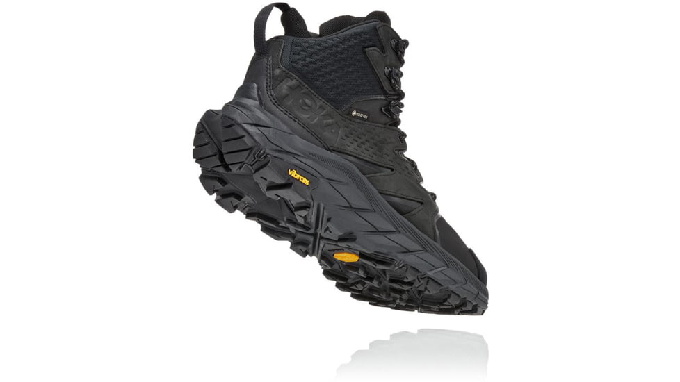 Hoka Anacapa Mid GORE-TEX Hiking Shoes - Mens, Black / Black, 11D, 1122018-BBLC-11D