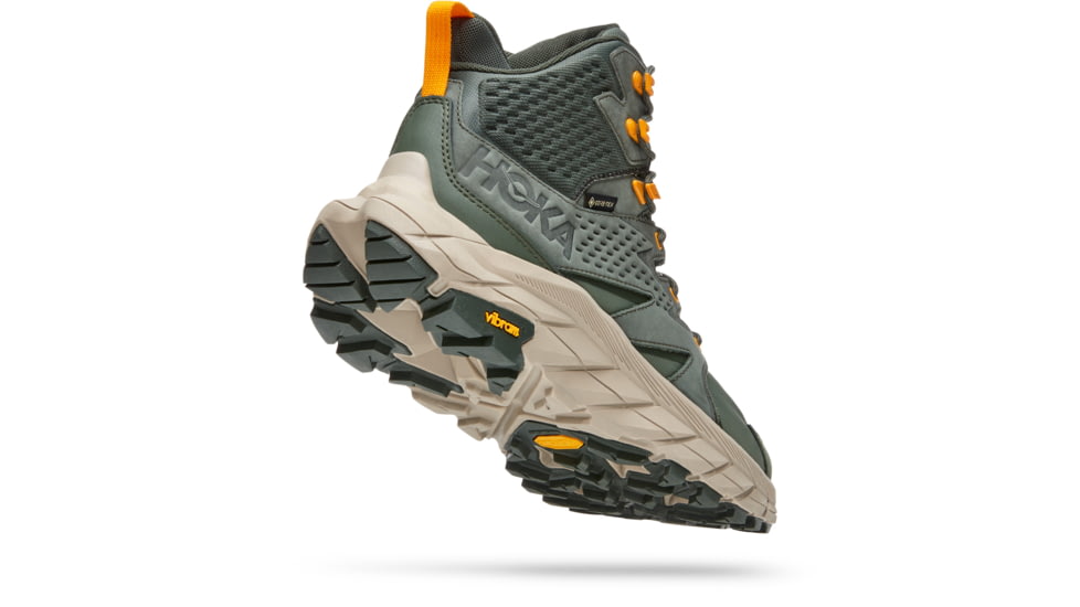 Hoka Anacapa Mid GORE-TEX Hiking Shoes - Mens, Thyme / Radiant Yellow, 8D, 1122018-TRYL-08D