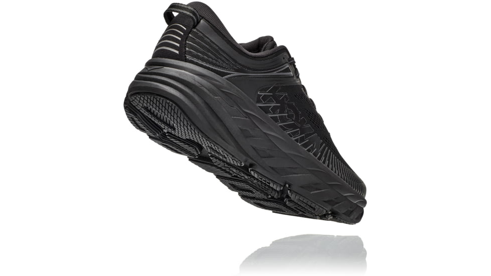 Hoka Bondi 7 Road Running Shoes - Men's, Black / Black, 8 US, Extra Wide, 1117033-BBLC-08EEEE