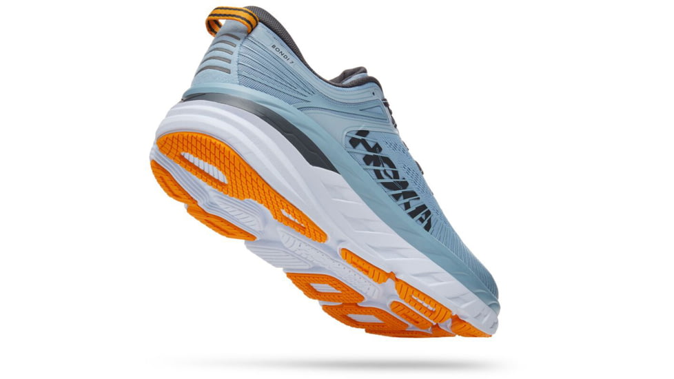 Hoka Bondi 7 Road Running Shoes - Men's, Blue Fog / Castlerock, 9 US, Regular, 1110518-BFCS-09