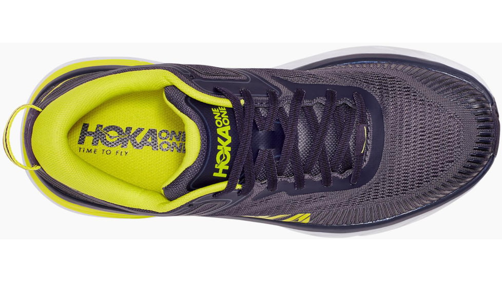Hoka Bondi 7 Road Running Shoes - Men's, Odyssey Grey/Deep Well, 12 US, Medium, 1110518-OGDW-12D