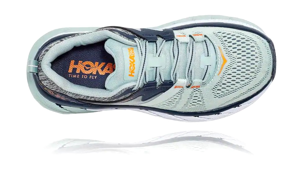 Hoka Gaviota 2 Road Running Shoes - Womens, Moonlit Ocean/Blue Haze, 8.5 US, Medium, 1099630-MOBH-08.5