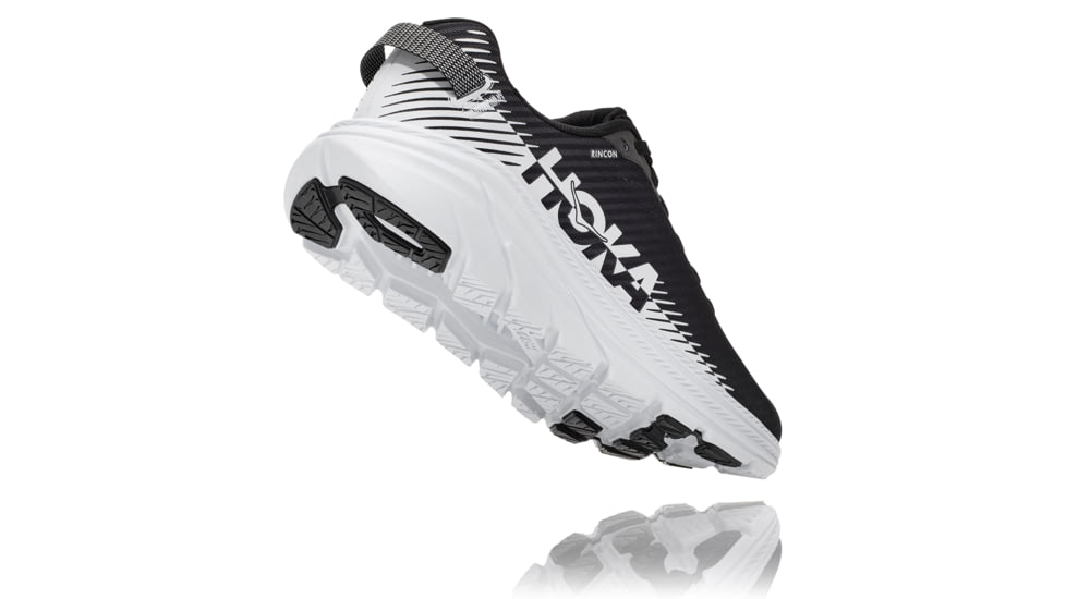 Hoka Rincon 2 Road Running Shoes - Womens, Black/White, 8 US, Medium, 1110515-BWHT-08