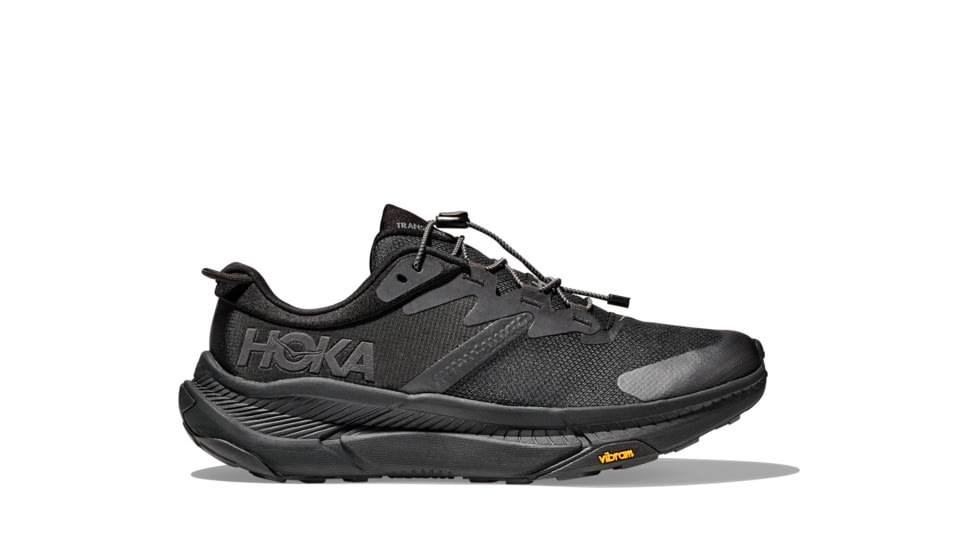 Hoka Transport Hiking Shoes Mens, Black/Black, 13D, — Mens Shoe Size