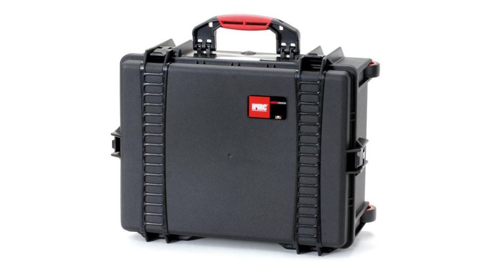 HPRC 2600W Wheeled Hard Case, Cubed Foam, Black HPRC2600WFBLACK