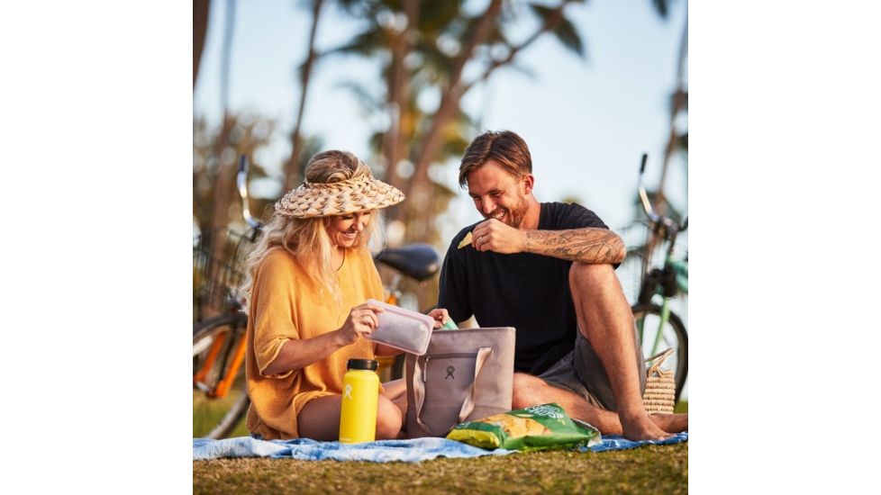 hydro flask lunch tote blackberry