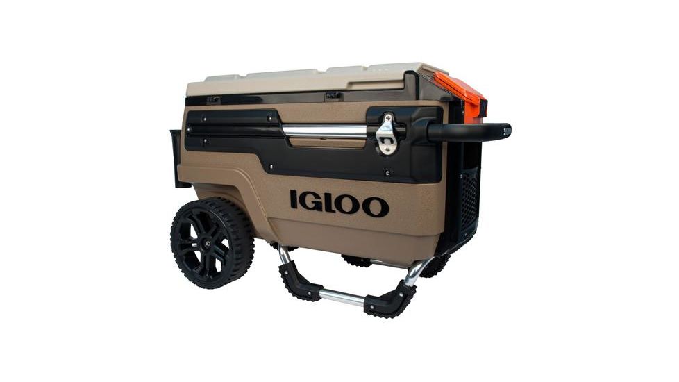 Igloo Trailmate Cooler Journey, 70 Qt, Canyon Brown/Black/Riverbed Tan 00034298