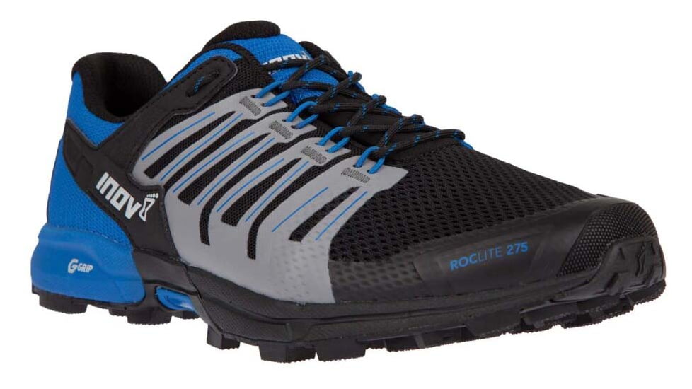 Inov-8 Roclite G 275 Road Running Shoes - Mens, Black/Blue, 9.5 US, 000806-BKBL-M9.5