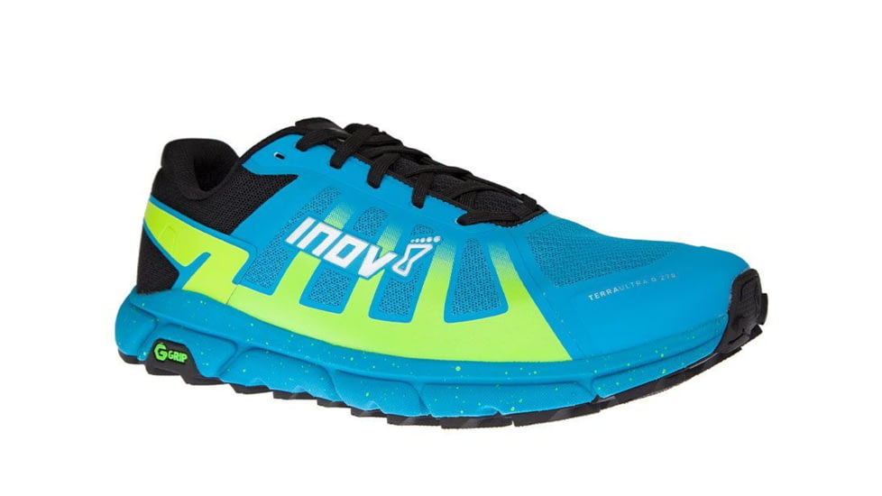 Inov-8 Terraultra G 270 Athletic Shoes - Mens, Blue/Yellow, 12.5, 000947-BLYW-S-01-M-12-5