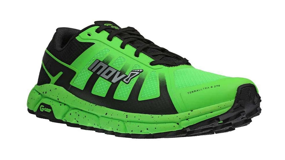 Inov-8 Terraultra G 270 Athletic Shoes - Mens, Green/Black, M10.5, 000947-GNBK-S-01-105