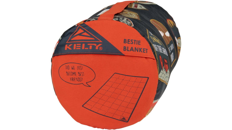 Kelty Bestie Blanket, Rooibos Tea/Patches, One Size, 35416122ROO