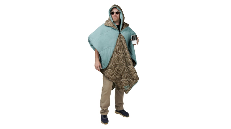 Kelty Hoodligan Blanket, Trellis/Backcountry Plaid, 71.65in, 35430321TLS