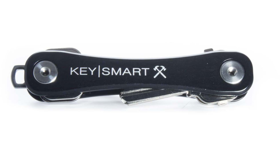 KeySmart Rugged Compact Key Holder, Black, KS607-BLK