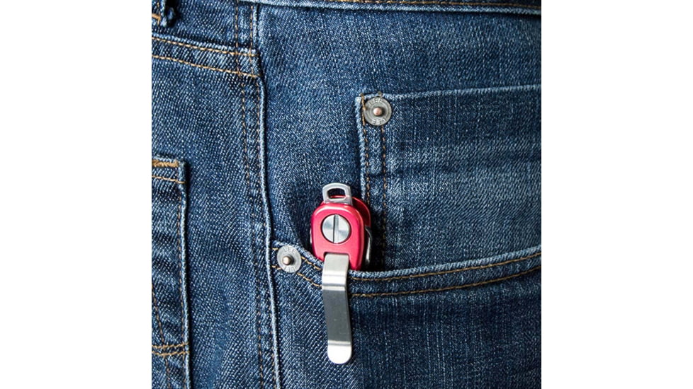 KeySmart KeySmart Rugged Compact Key Holder, Red, KS607-RED