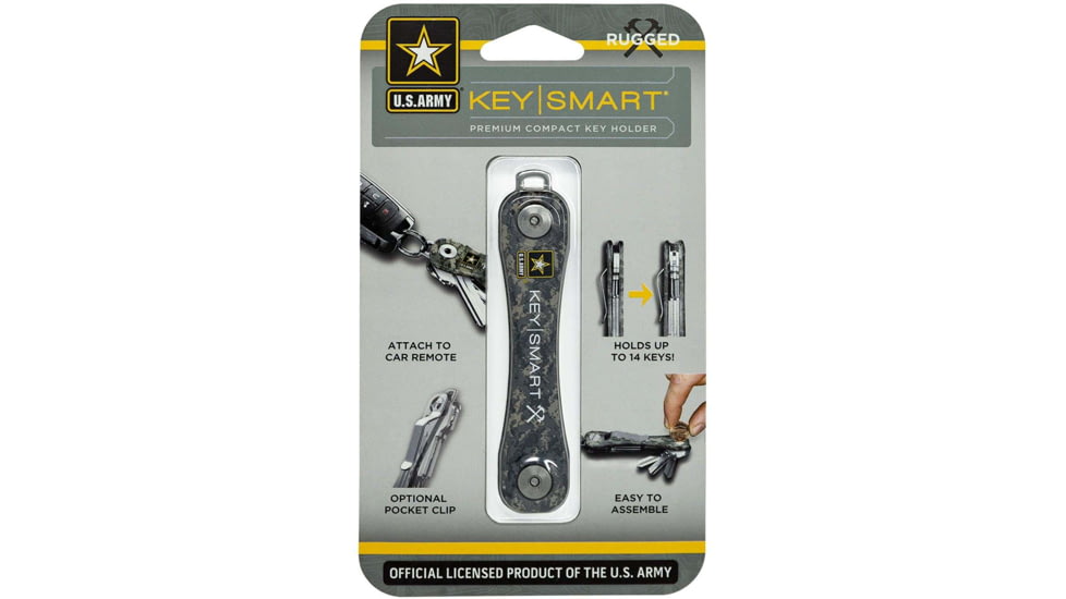 KeySmart KeySmart Rugged Compact Key Holder, US ARMY, KS607-ARMY