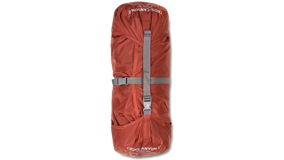 Klymit Cross Canyon Tent, 3 Person, Red/Grey, 09C3RD01C