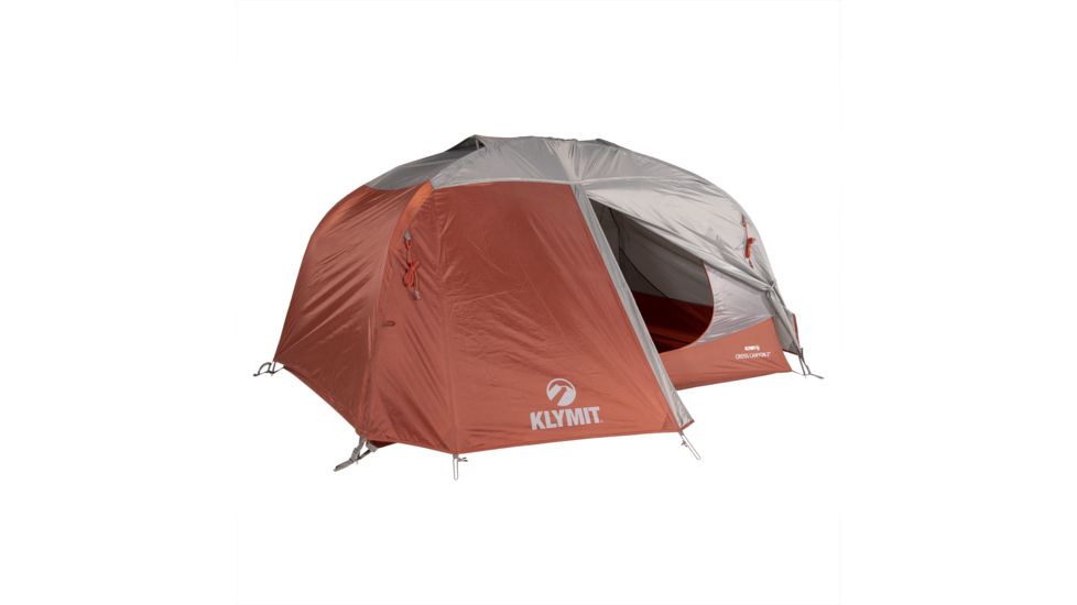 Klymit Cross Canyon Tent - 2 Person, Red/Grey, 09C2RD01B