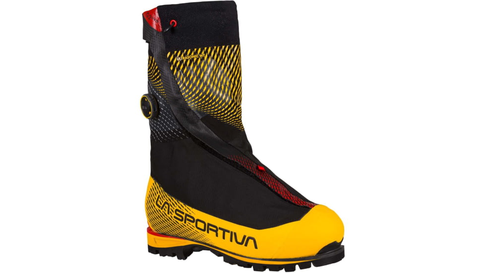 La Sportiva G2 Evo Mountaineering Boots - Men's, Black/Yellow, 44, 21U-999100-44