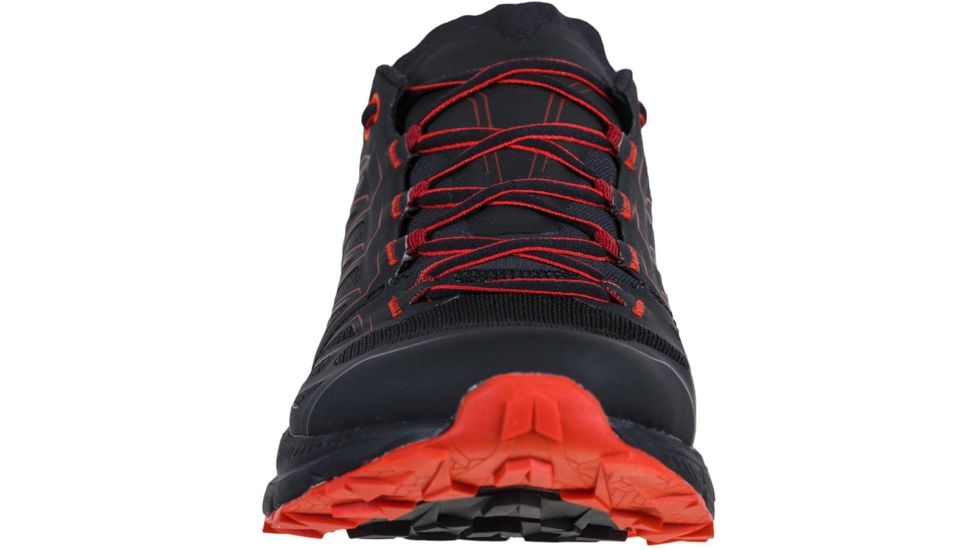 La Sportiva Jackal Running Shoes - Men's, Black/Poppy, 44, Medium, 46B-999311-44