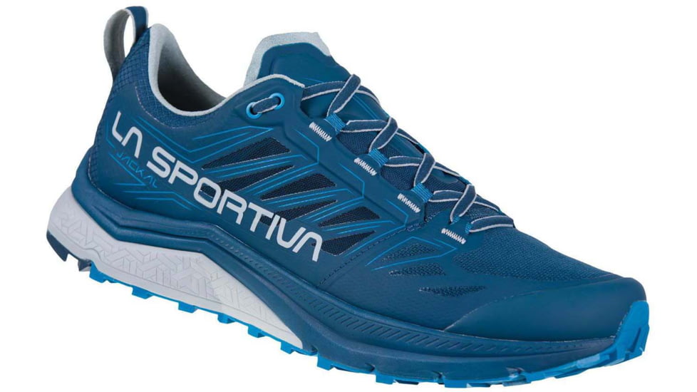 La Sportiva Jackal Trailrunning Shoes - Mens, Opal/Neptune, 40.5 EU, 46B-618619-40.5