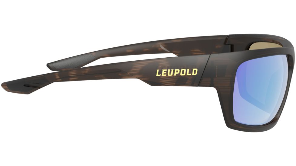 Leupold Packout Mens Sunglasses, Matte Black Frame, Square Shadow Gray Flash Lens, Polarized, Regular, 179096
