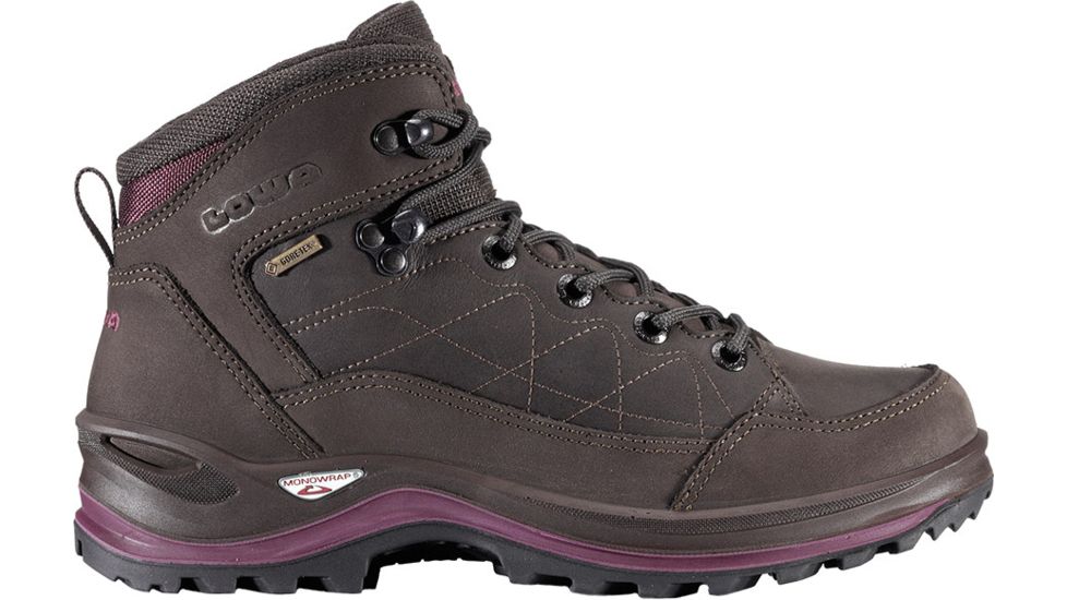 Lowa Bormio GTX QC Hiking Boot - Women's-Slate/Violet-Medium-6.5