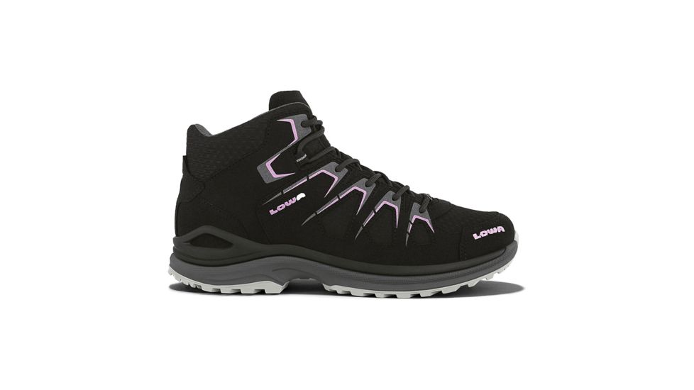Lowa Innox Evo GTX Qc Hiking Shoe, Medium - Womens, Black/Lilac, 10.5 3206139945-M105