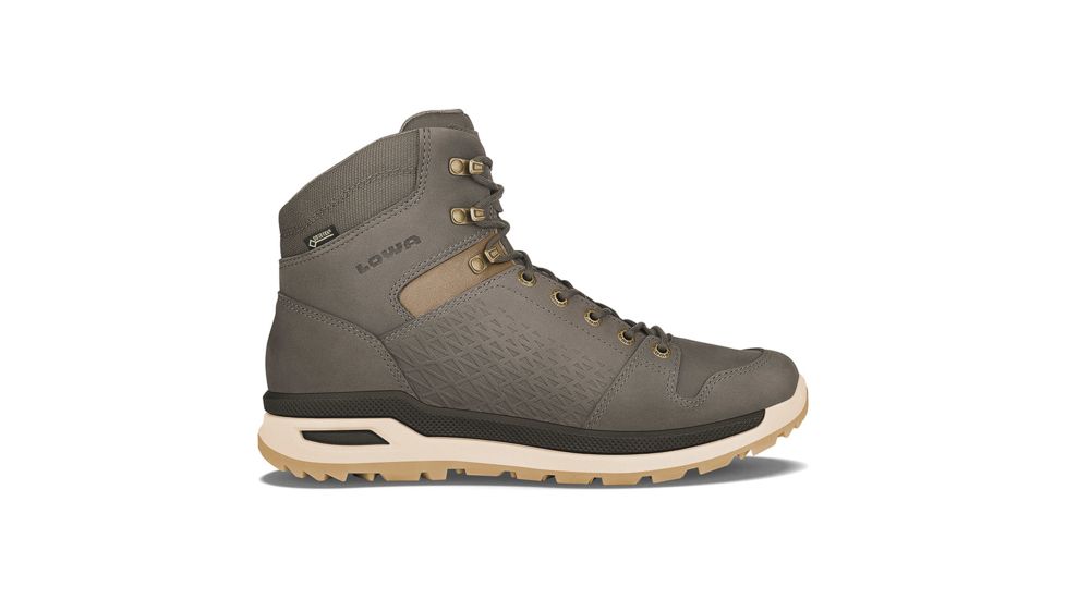 Lowa Locarno GTX Mid Hiking Boots - Mens, Stone, Medium, 14, 3108100925-STONE-MD-14