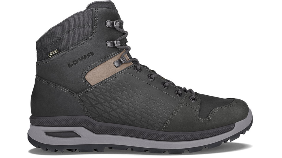Lowa Locarno GTX Mid Hiking Shoes - Mens, Anthracite, 14 US, Medium, 3108100937-ANTH-14 US