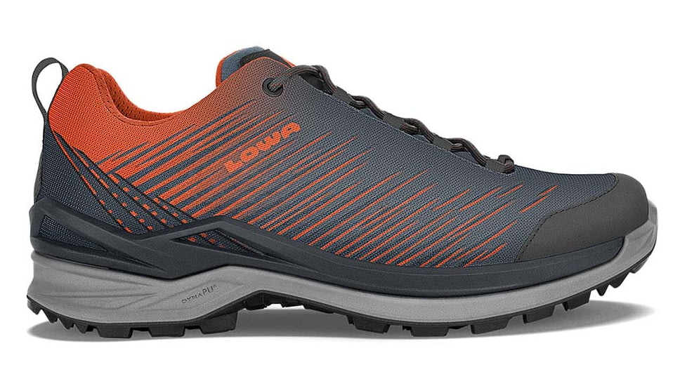 Lowa Zirrox GTX Lo Hiking Shoes - Mens, Medium, Navy/Orange, 9, 3105166910-NAVORG-9-Medium