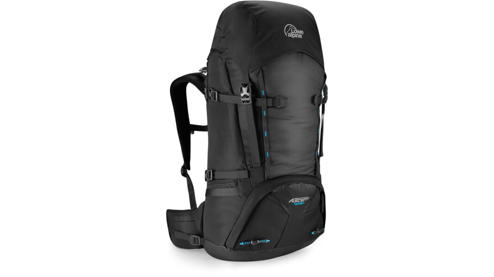 Lowe Alpine 50L Mountain Ascent 40/50 Backpack, Onyx, Large