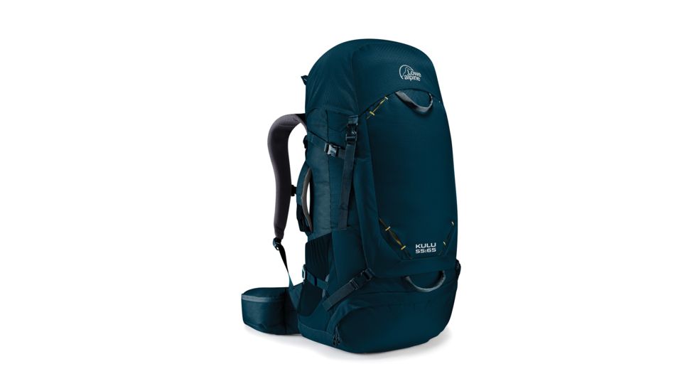 Lowe Alpine Kulu 55:65L Backpack, Azure, Regular FBP-93-AZ-55