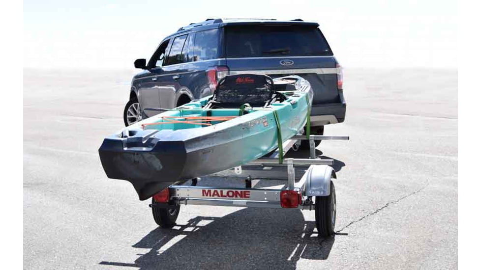 Malone Auto Racks EcoLight Single Kayak Trailer Package w/ 1 Set Bunks MPG586XB , 10% Off with Malone Ecolight Sport Single Kayak Trailer Mpg586xb