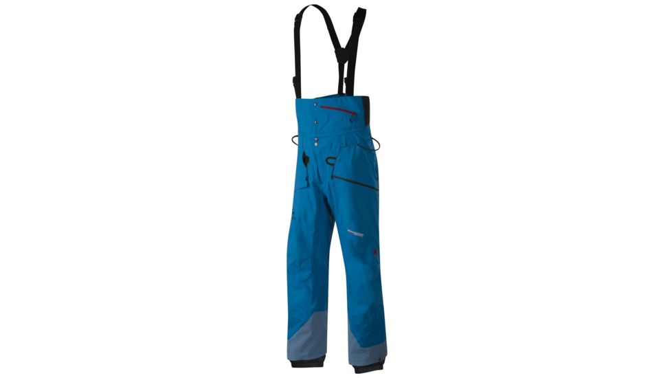 Mammut Alyeska GTX Pro 3L Realization Harness Pants - Mens-Dark Cyan-Regular Inseam-Small