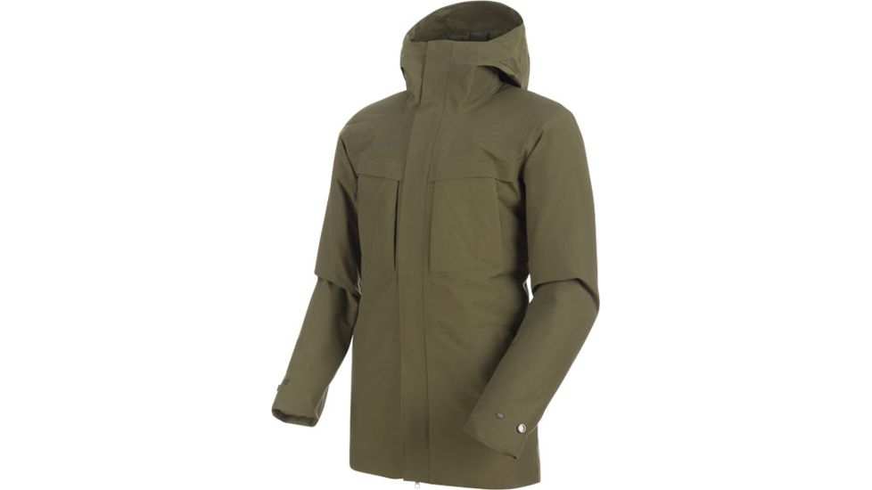 mammut chamuera hard shell thermo hooded parka